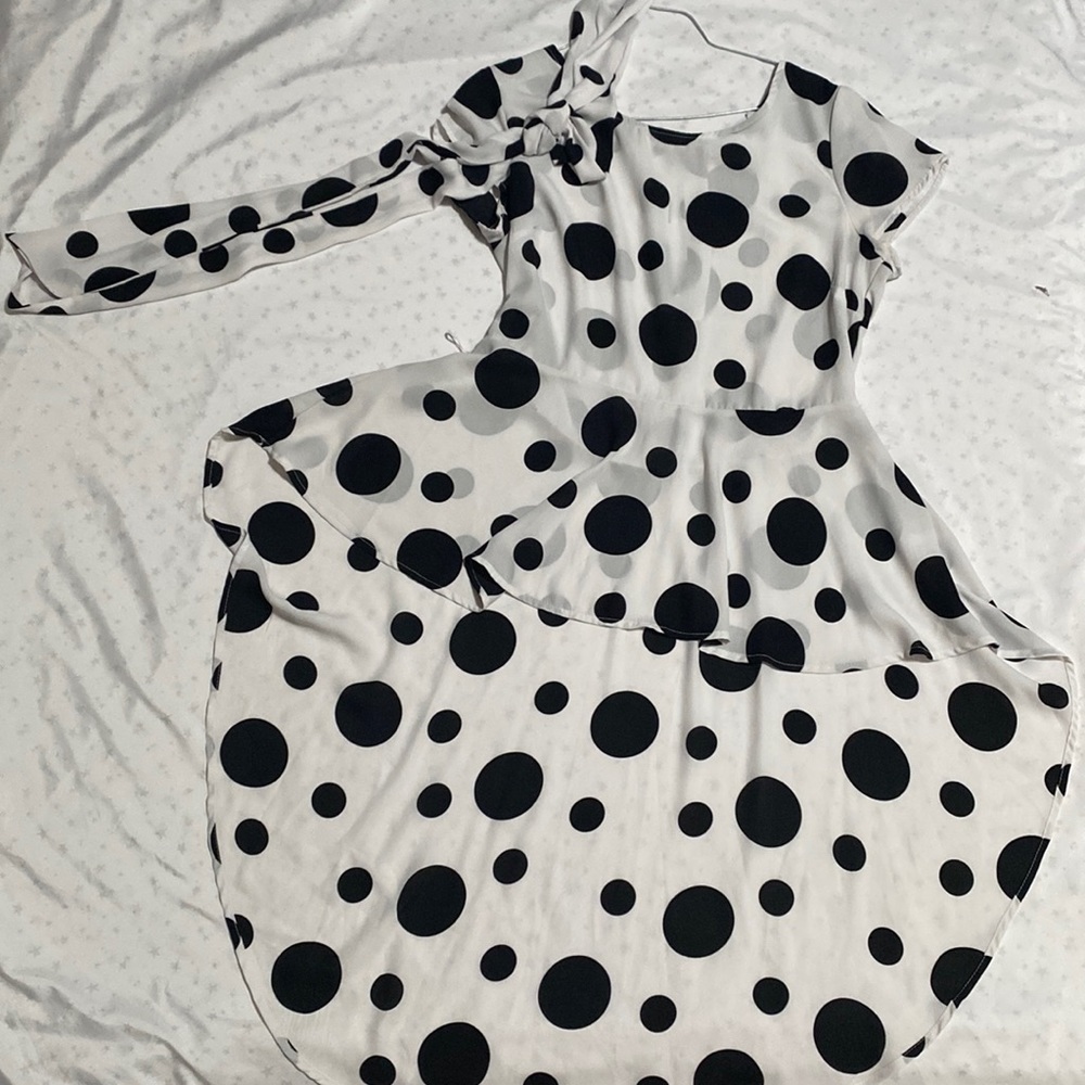 High low dress shirt with waist tie